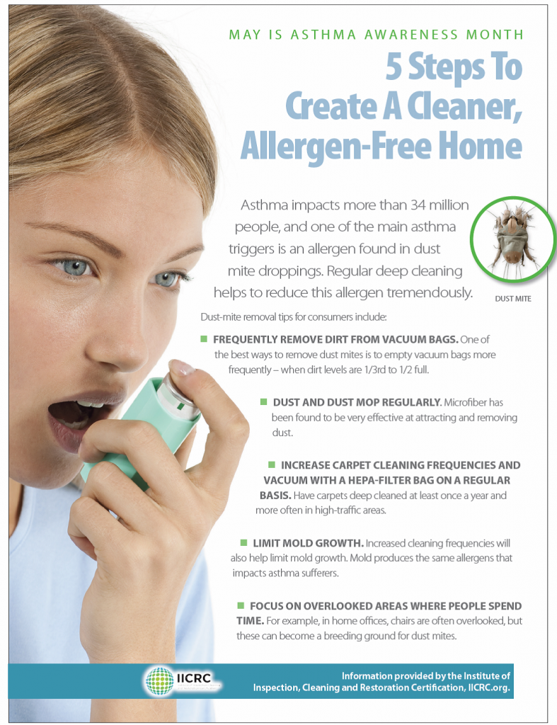 5 Steps to Create A Cleaner, Allergen Free Home